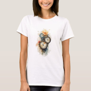T-Shirt mit Blumen