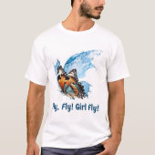 T - Shirt mit Butterfly (Vorderseite)