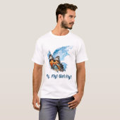 T - Shirt mit Butterfly (Vorne ganz)