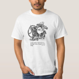 T - Shirt mit Chandler & Price Pressebild