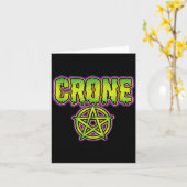 T-Shirt mit Crone-Symbol Karte (Gelbe Blume)