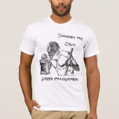 T - Shirt mit dem Bild des Philosophen Diogenes (Vorderseite)