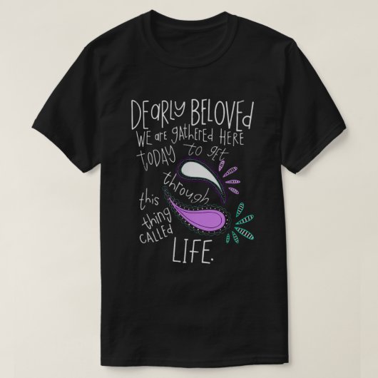 T-Shirt mit dem Spruch 'Get Through This Thing Cal (Design vorne)