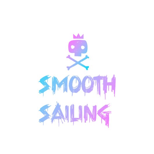 T - Shirt mit dem Text "sanftes Segeln"