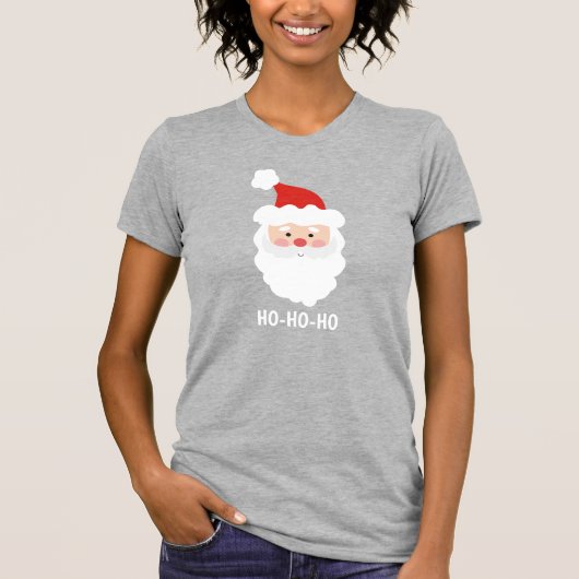 T - Shirt mit dem Weihnachtsmann. (Vorderseite)