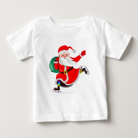 T - Shirt mit dem Weihnachtsmann - Weihnachten (Vorderseite)