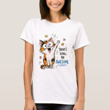 T-Shirt mit der Aufschrift 'Das Ziel für heute: To