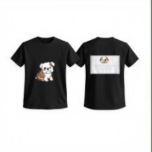 T-Shirt mit der Aufschrift 'Don't Hurt Dogs Statem
