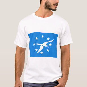 T Shirt mit der Flagge von Corpus Christi, Texas,