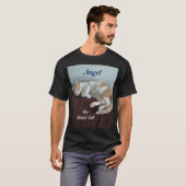 T-Shirt mit der frechen Katze Angel (Vorne ganz)