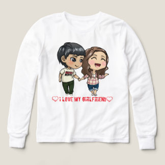 T-Shirt mit der Liebe eines Freundes