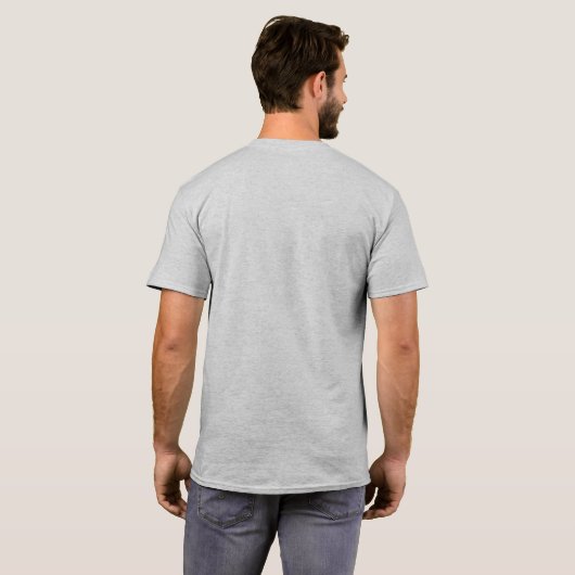 T-Shirt mit Design (Schwarz voll)