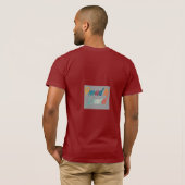 T - Shirt mit Design von "Stolz zu Blei" (Schwarz voll)