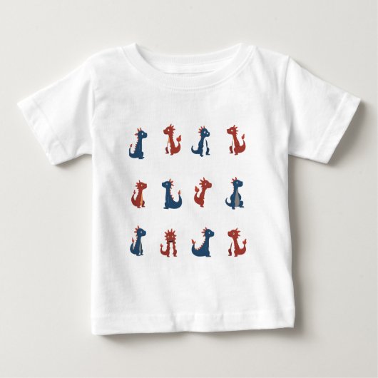 T - Shirt mit Dinosaurierdesign (Vorderseite)
