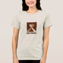 T-Shirt mit Druck für die Einheit unter Frauenfreu