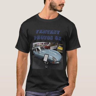 T - Shirt mit E-Typ Jaguar vorne