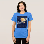 T - Shirt mit einem Design des Sonnensystems darau (Vorderseite voll)