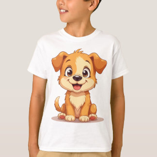 T-Shirt mit einem süßen Welpen