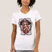 T - Shirt mit einer kleinen Hexe (Vorderseite)