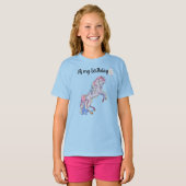 T-Shirt mit Einhorn (Vorne ganz)