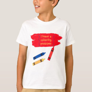 T - Shirt mit Farbproblemen