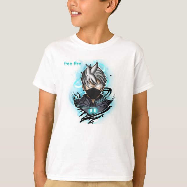 T - Shirt mit Feuergewehren (Vorderseite)