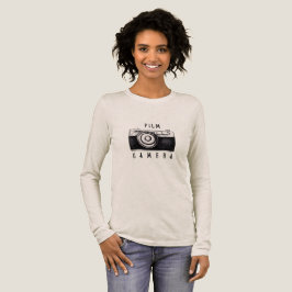 T-Shirt mit Film Kamera Tri-Blend Shirt