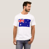 T Shirt mit Flagge Australiens (Vorne ganz)