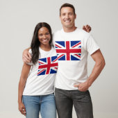 T Shirt mit Flagge des Vereinigten Königreichs (Unisex)