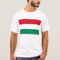 T Shirt mit Flagge Ungarns