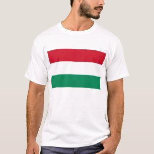 T Shirt mit Flagge Ungarns