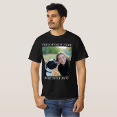 T-Shirt mit Foto-Upload und individuellem Text (Vorne ganz)