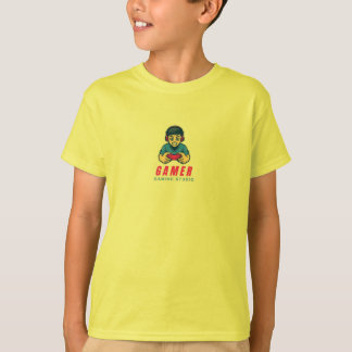 T SHIRT MIT GAMER FOTO