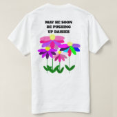 T-Shirt mit Gänseblümchen (Design Rückseite)