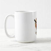 T-Shirt mit gebrochenen Herz-Dolchen Kaffeetasse (Links)