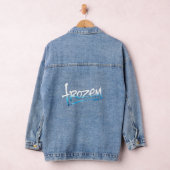 T-Shirt mit gefrorenem Text Jeansjacke (Hangar)
