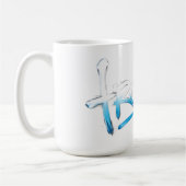 T-Shirt mit gefrorenem Text Kaffeetasse (Links)