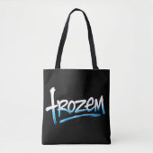T-Shirt mit gefrorenem Text Tasche (Vorderseite)