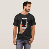 T-Shirt mit Geldanruf (Vorne ganz)