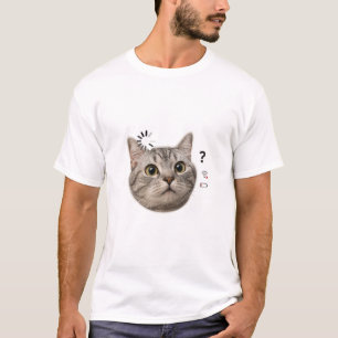 T-Shirt mit gescheitertem Lade-Katze