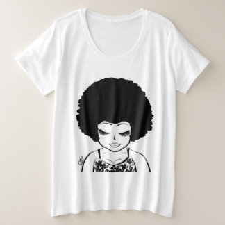 T-Shirt mit gesenkten Köpfen