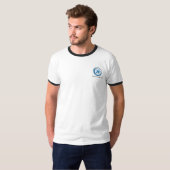 T-Shirt mit Goldener Regel (ECF-Logo) (Vorne ganz)