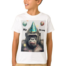 T-Shirt mit Gorilla für Jungen