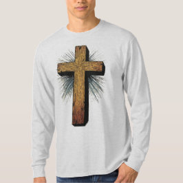 T-Shirt mit Grafik des christlichen Kreuzes für Mä