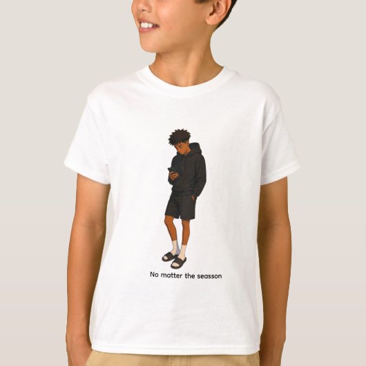 T-Shirt mit Grafikdesign (Vorderseite)