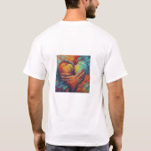 T - Shirt mit "Hearty Hugs" (Rückseite)