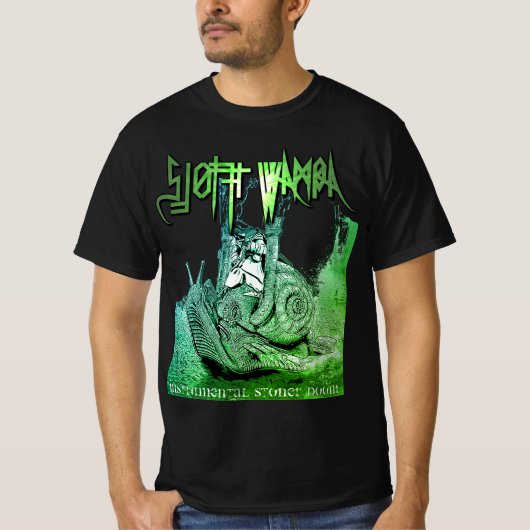 T - Shirt mit hochgelobtem "Stoner-Doom"-Akt (Vorderseite)