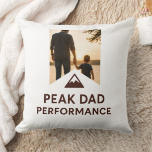 T-Shirt mit Höchstleistung Papa Lustiges Vatertags Kissen