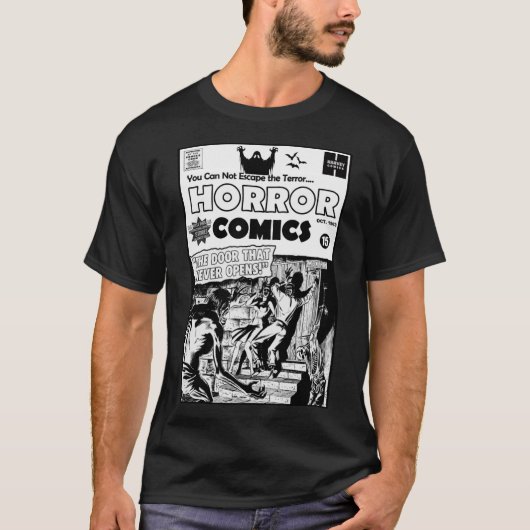T-Shirt mit Horror-Comics der 1960er Jahre (Vorderseite)