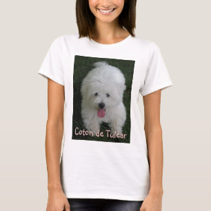 T - Shirt mit HundeFoto, Baumwolle de Tulear